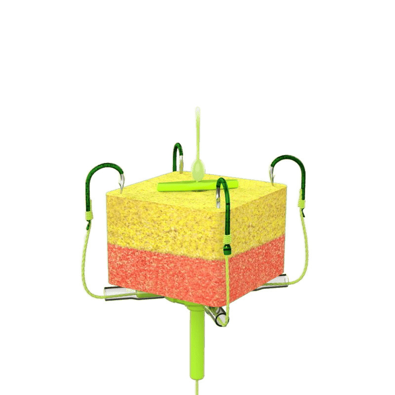 Gancho de explosión de caña de mar de nuevo tipo de gancho de pesca flotante especial para gancho de caña de mar de placa flip-flotante conjunto de línea de palo de mar conjunto de gancho de pesca de eseni