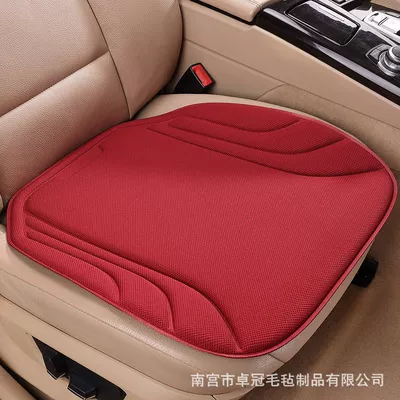 Set of Three, Seat cushion, seat cover - single-seatmousse-red