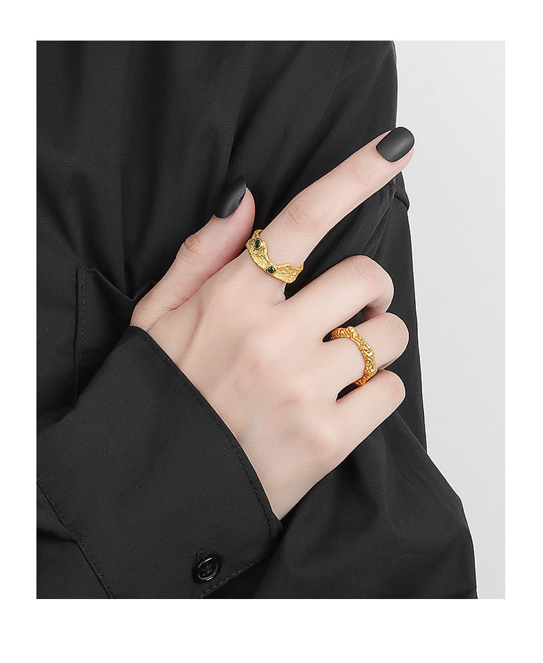 6g Weight Open Rings Classification Adjustable Ring Size 1 Piece Quantity Daily Occasion Copper Material Geometric Pattern Women's Gender Plating Design Retro Style Wholesale Retro Geometric Copper Plating Open Rings 5