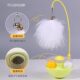 Cat toys pet supplies turntable ball tumbler kitten toy self hi plastic cat teaser wear-resistant cat bucket