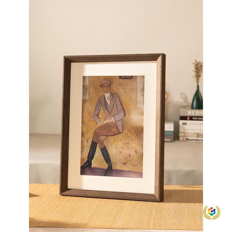 Solid Wood Photo Frame Custom Wall-Mounted Picture Frame Empty Frame for Mounting 24 Any Size A4 Outer Frame 8K Puzzle A3 Photo Frame Solid Wood Photo Frame Custom Wall-Mounted Picture Frame Empty Frame for Mounting 24 Any Size A4 Outer Frame 8K Puzzle A3 Photo Frame