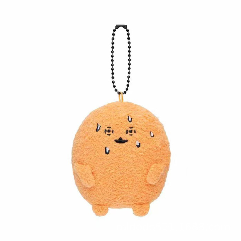 ナガノ自嘲熊ポテトチップスピンク魚腸長鼻ツイート小藍鳥ポテトチップスジャガイモぬいぐるみペンダント|undefined