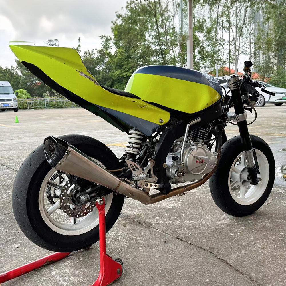 B12 Small Cone Tail Section Silencer Motorcycle Exhaust Pipe Modification Suitable for 51mm Diameter Stainless Steel High Temperature Resistant