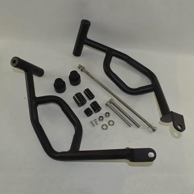 Suitable for Triumph Street Triple 765 R 23-25 Engine Bumper Engine Anti-Fall Guard Bar (Motorcycle bumper) - black