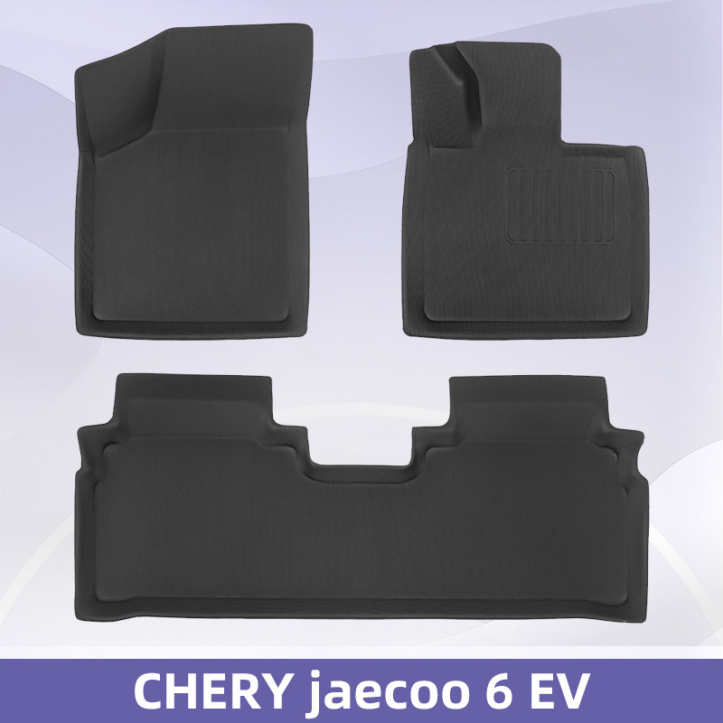 Aplicable a CHERY Jaecoo 6 EV 2024 - 2025 3D para todas las condiciones climáticas almohadilla de pie XPE