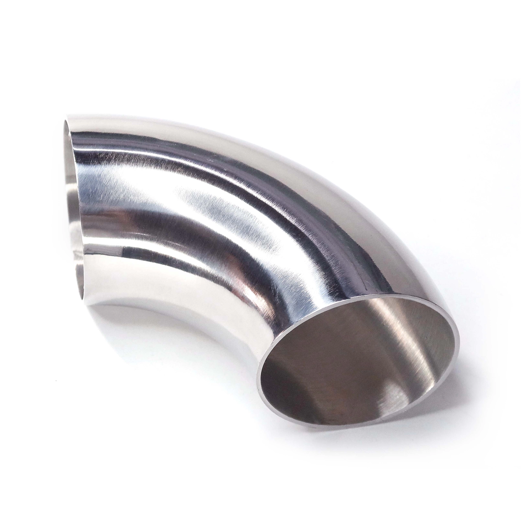 Winte 304 нержавеющая сталь колена сварной 90 градусов зеркальной полировки санитарный уровень Зеркальная штамповка изогнутая трубка