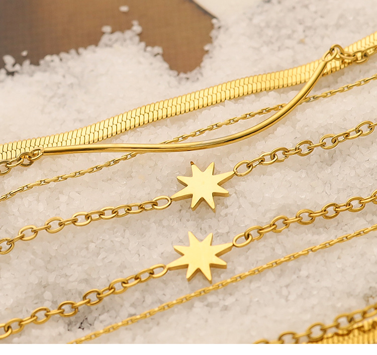 Non-fading Star Stainless Steel Bracelet