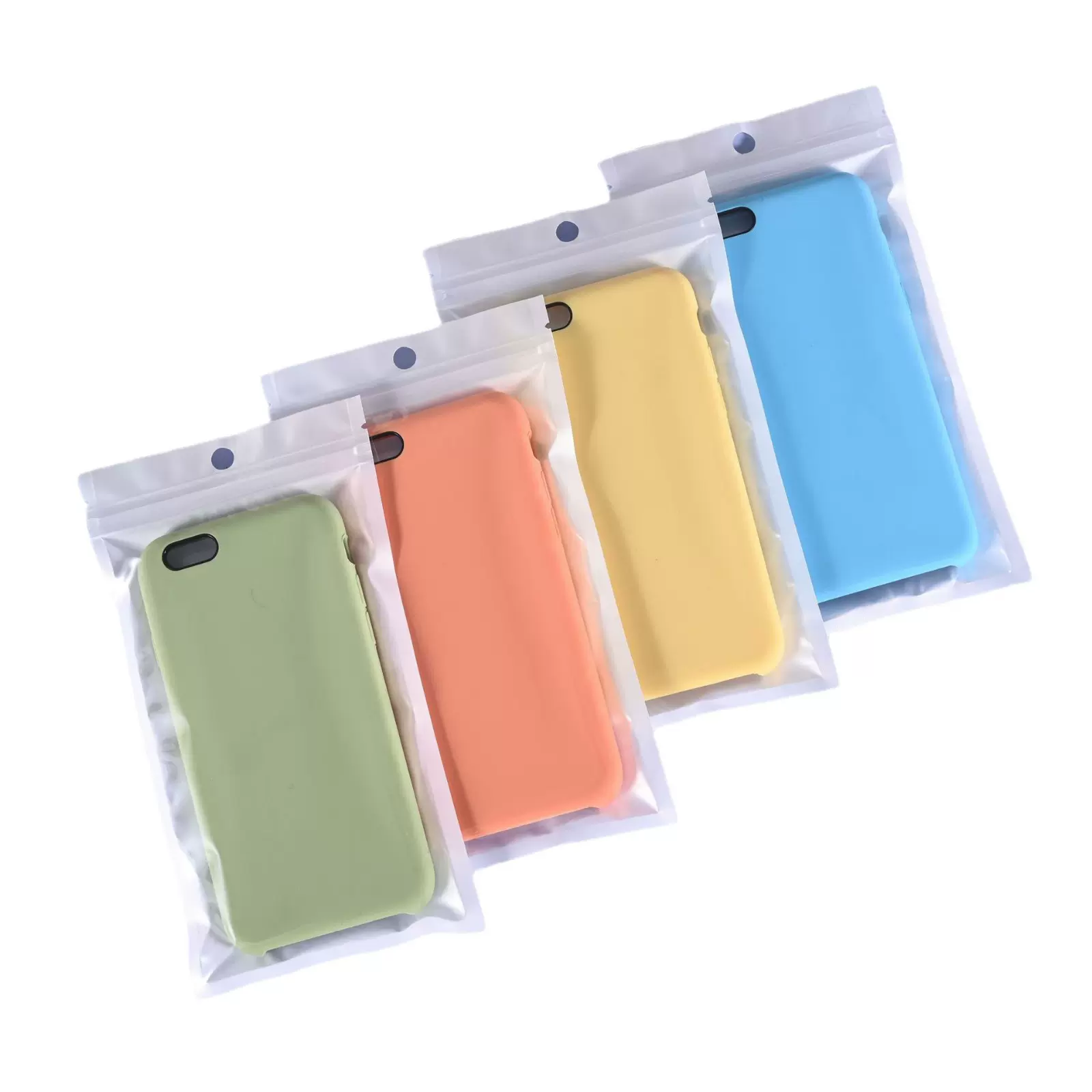 珠光膜阴阳袋手机数据线壳饰品包装袋礼品包装袋白色珠光袋定制