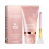 Detachable face mask, brush with brush
