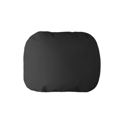 Backrest Pillows Headrest - 1-punched-nappa-leather-maybach-headrest-mysterious-black
