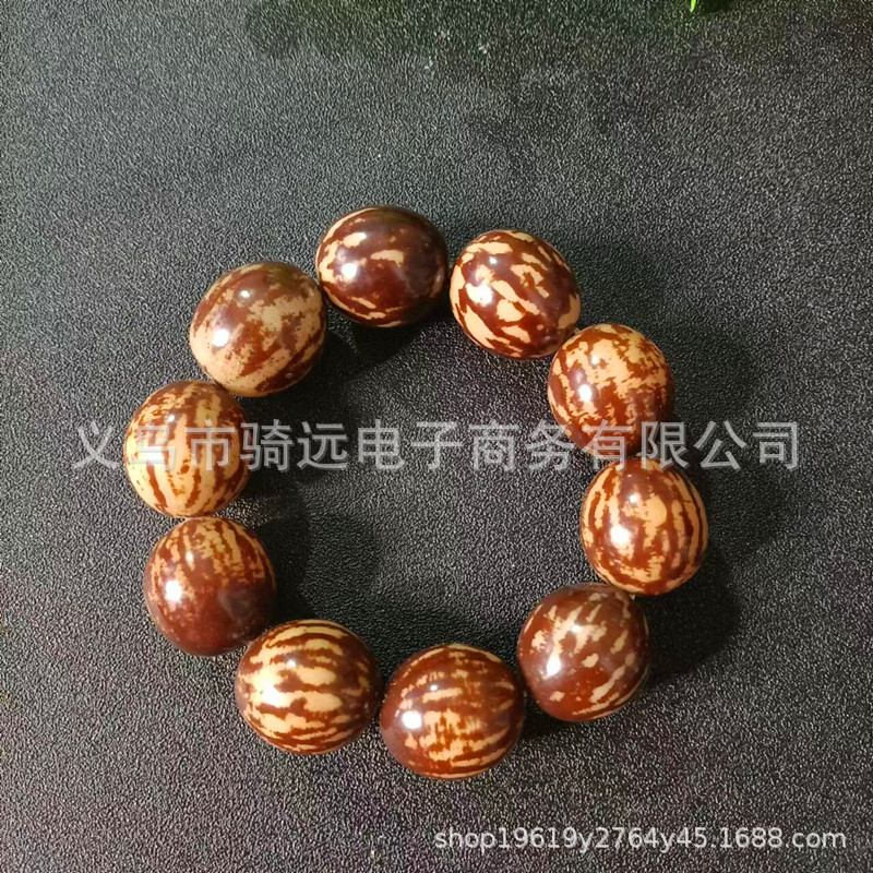 Y43 천연 보리수 뿌리 팔찌