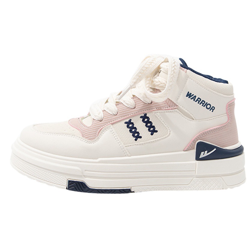 Zapatillas de plataforma de estilo universitario americano con bloques de color, elegantes zapatillas para mujer con diseño que hace que las piernas parezcan más largas, calzado informal.