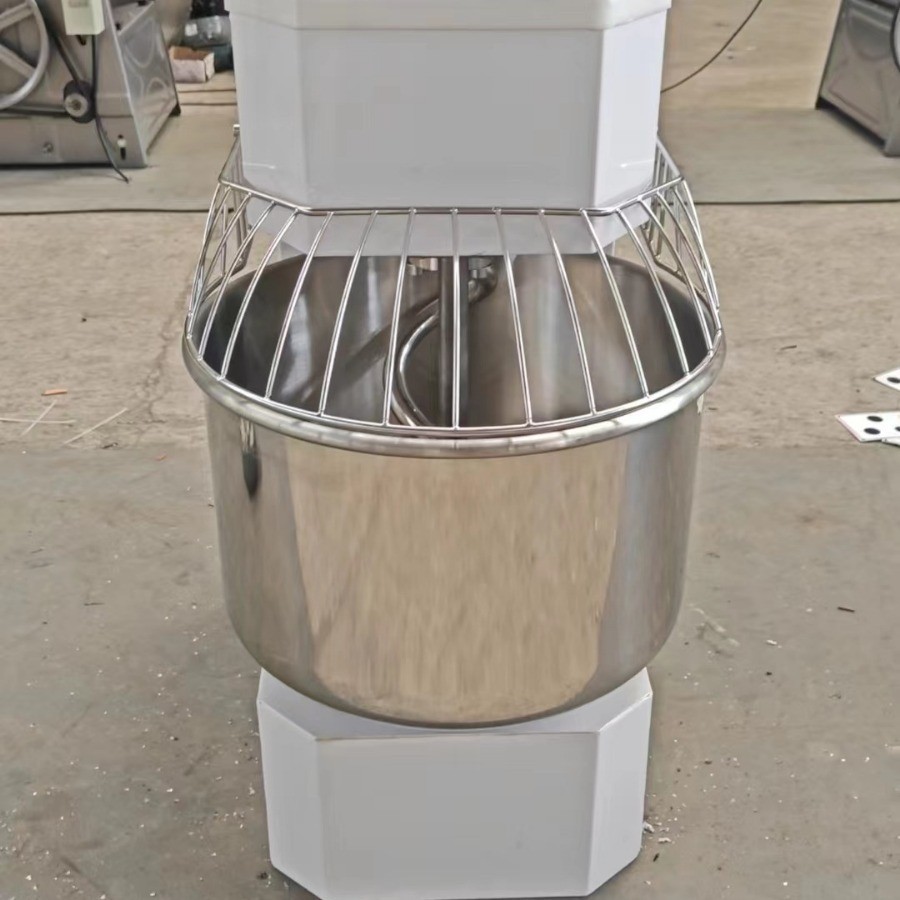 Amasadora comercial de doble velocidad de doble acción de acero inoxidable Amasadora automática Amasadora de harina de alimentos Mezcladora de harina
