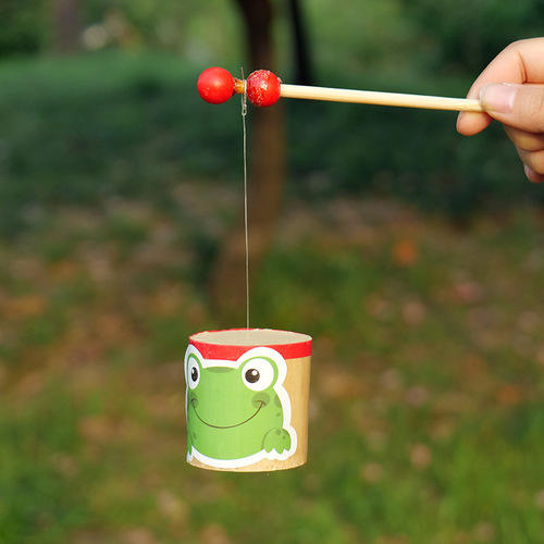 Cicada sound maker bamboo cicada shakes out the sound of kindergarten scientifically produced experimental teaching aids outdoor educational toys