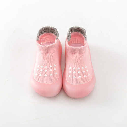 Baby shoes and socks, indoor shoes, baby shoes for 1 to 3 years old, spring and autumn, soft soles, anti-slip, baby shoes and socks, cotton shoes, pre-walking shoes