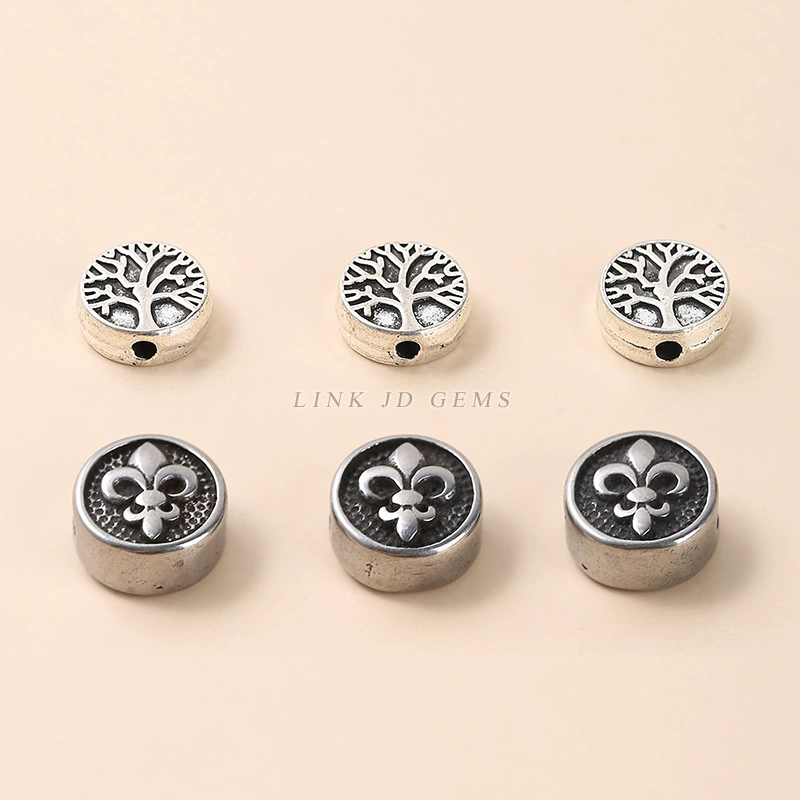 Round beads stainless steel, accessories, abacus, ring, bracelet, accessory, handmade, wholesale