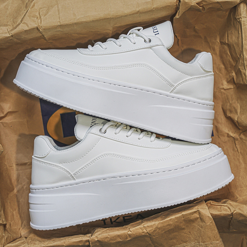 New Summer Thick-Soled Sports and Leisure Dad Men's Shoes Soft-Soled Soft-Surface Trendy Student Dad Men's Shoes