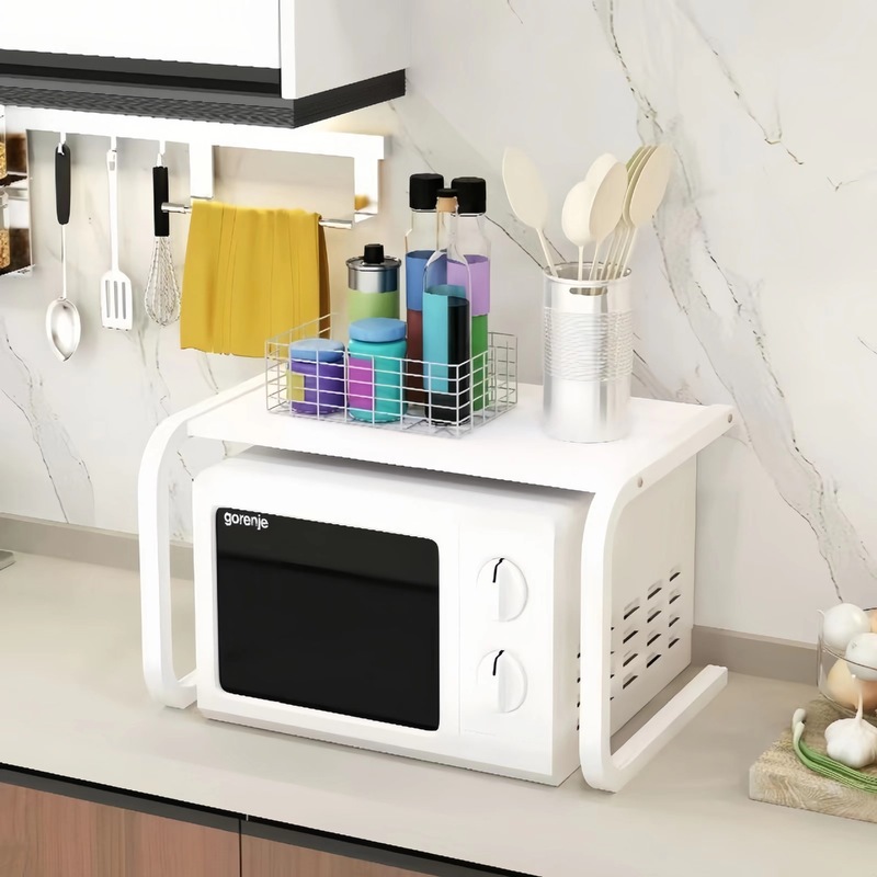 電子レンジラックキッチン多機能カウンタートップオーブンラック家庭用炊飯器専用多層収納ブラケット|undefined