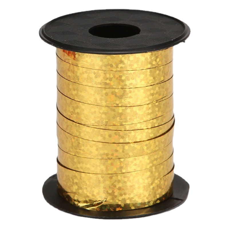 10 M cinta láser caja de regalo de Navidad decoración cinta vacaciones celebración boda diseño laminado cinta