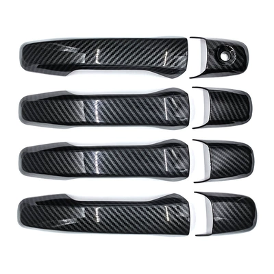 Handle Anti-Scratch Modification Accessories, Other Automotive Exterior Supplies - single-hole-carbon-fiber