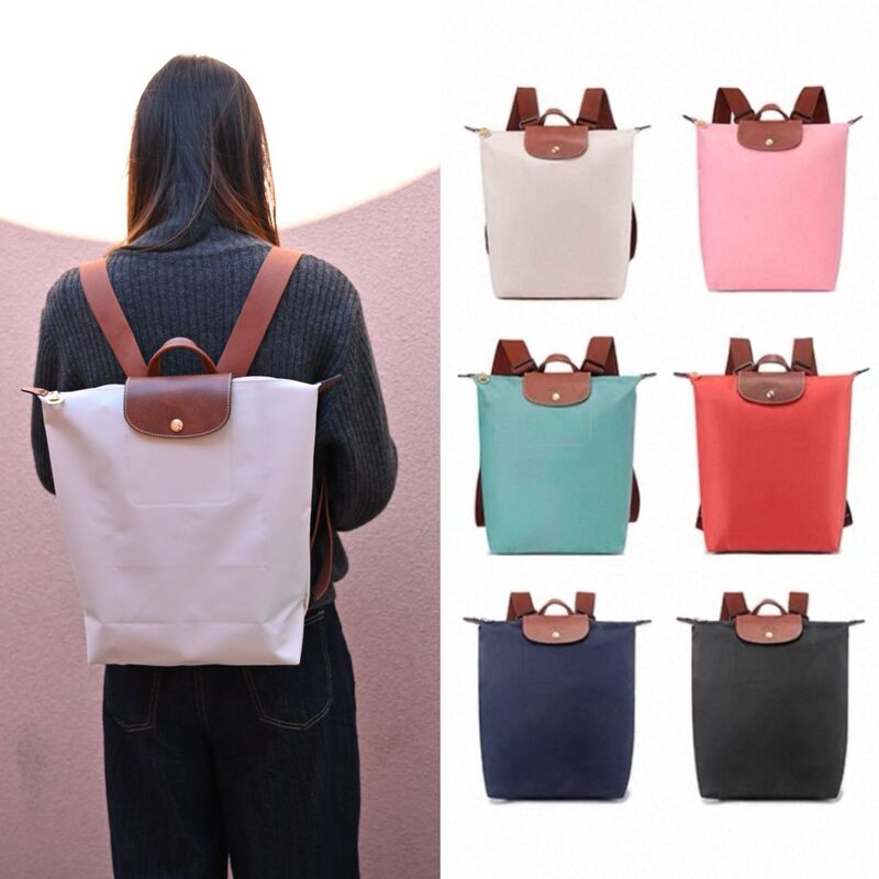 Hot-Selling Dragon-Encrusted Backpack New Nylon Waterproof Backpack Lightweight Folding Large-Capacity Backpack Casual Commuting Women's Bag Hot-Selling Dragon-Encrusted Backpack New Nylon Waterproof Backpack Lightweight Folding Large-Capacity Backpack Casual Commuting Women's Bag