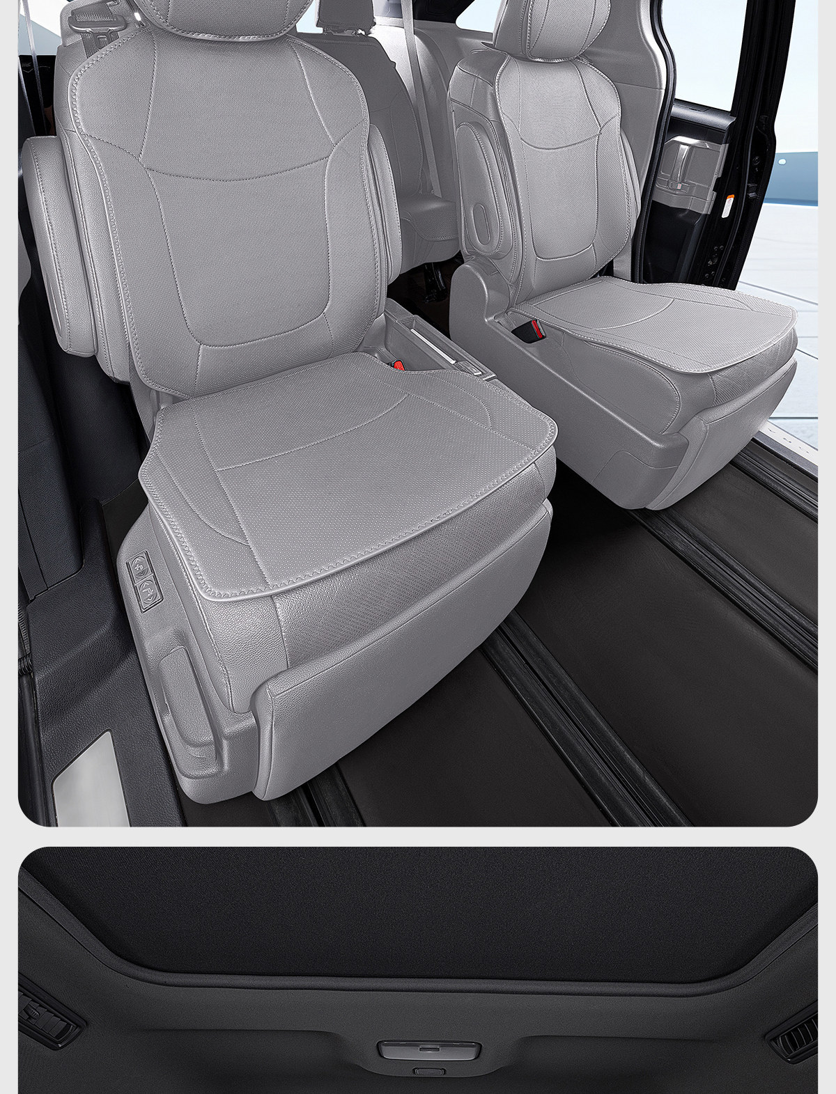 Suitable for Toyota Sienna Seat Cushions, Car-Specific Seat Covers for Granvia, Complete Set of Seat Cushion Modification Parts