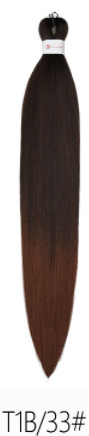PVC fibra química de baja temperatura fluffy EZ trenza grande trenza fácil trenza image 16