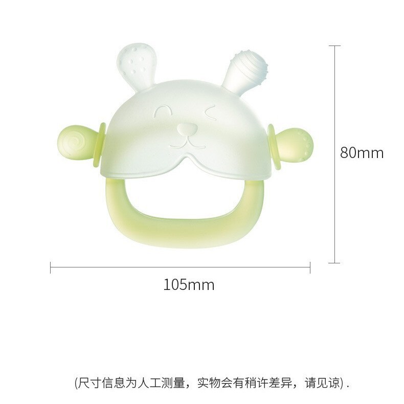 跨境婴儿兔子牙胶食品级硅胶磨牙棒防吃手神器母婴用品安抚奶嘴|undefined