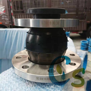 In stock KXT stainless steel flange rubber flexible connection PN16 reducing flange rubber expansion joint