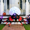 Inflatable jewelry, garden lights for gazebo, decorations, colorful flashing toy, spider, halloween