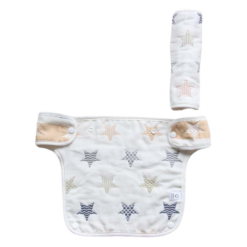 Cintura taburete bebé babero fábrica al por mayor bebé Correa bebé cuatro estaciones bebé comiendo funda babero