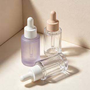 30ml���ϵιܻ��yƷ��ƿԴ�^���S͸��PETG�沿���AԭҺ��Ħ�Ͱ���
