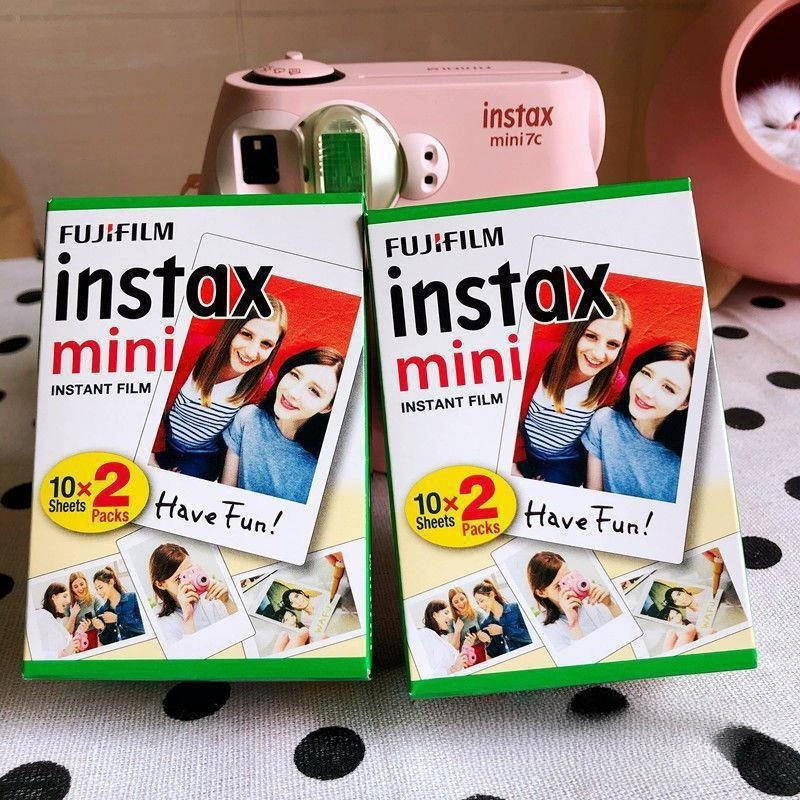 Фотобумага Fuji Pairity 3 дюйма 20 листов с белым краем для instax mini