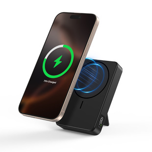 Pd20W Magnetic Mobile Power Supply Qi2 Certified with Digital Display 5000/10000 Mah Power Bank Magnetic Fast Charging