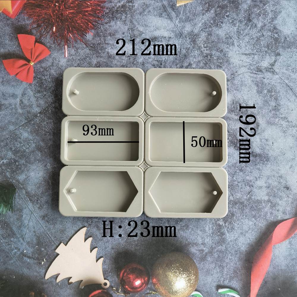 Silicone cuadrado 427 molde de pastel de jabón aromático pudín congelado molde de pastel de mousse