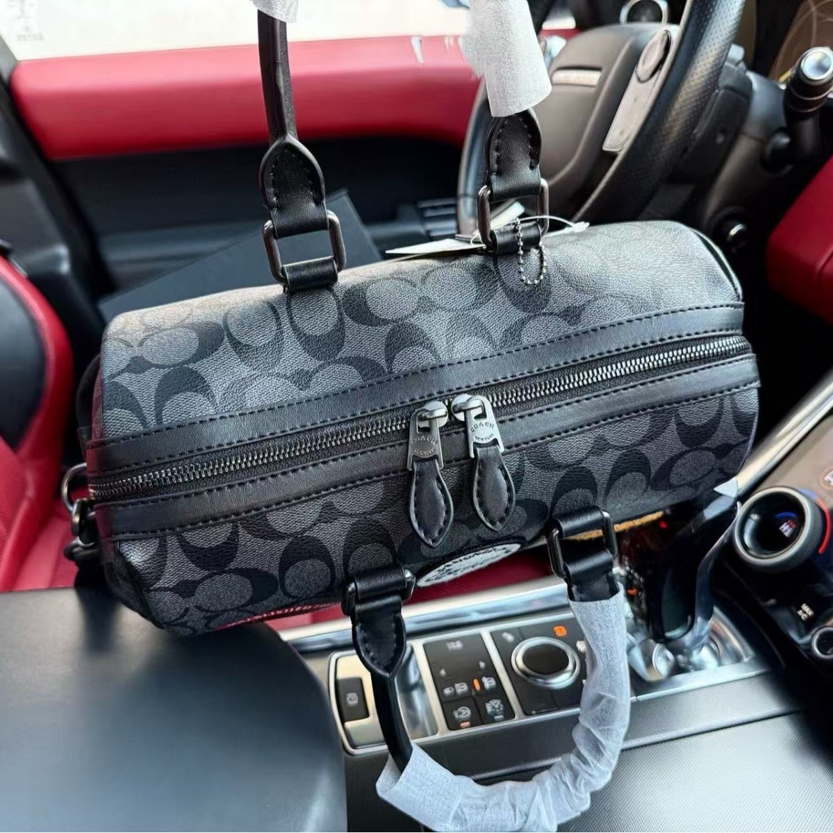 Bolso de Viaje Retro para Hombre de Piel de Vaca Impermeable y Resistente al Desgaste para Viajes de Negocios