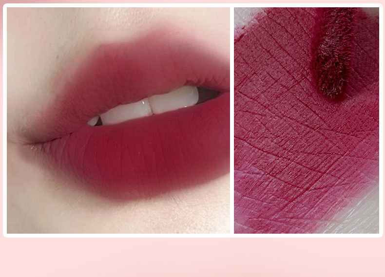 kakashow Sweetheart Bear Lip Gloss Velvet matte Glaze Mud moisturizing and non-stick cup 6-color lipstick Whitening undefined