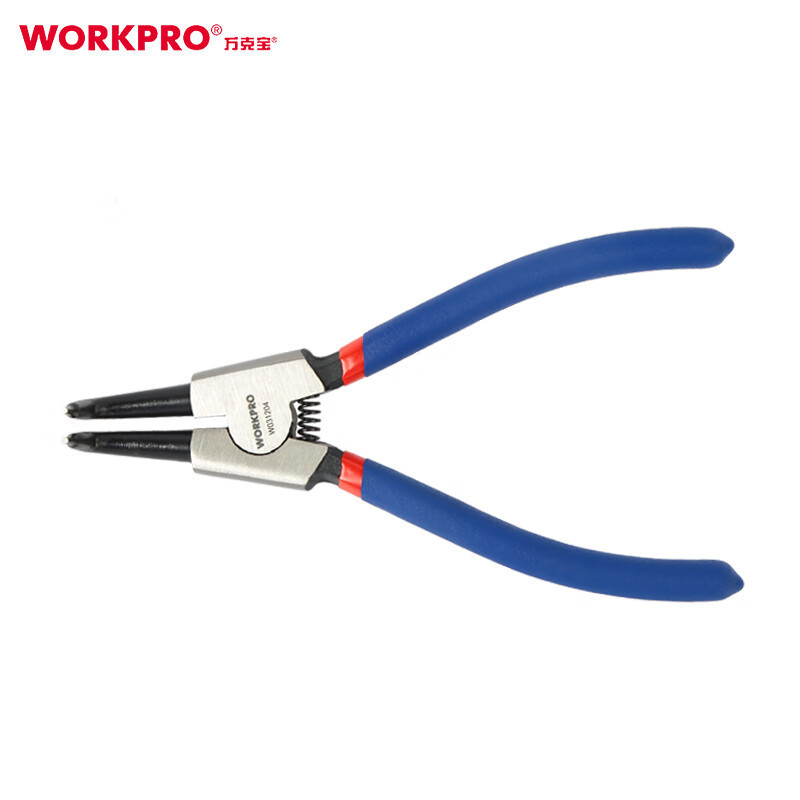 万克宝（WORKPRO）外弯卡簧钳5寸挡圈钳卡环钳扩张钳W031203