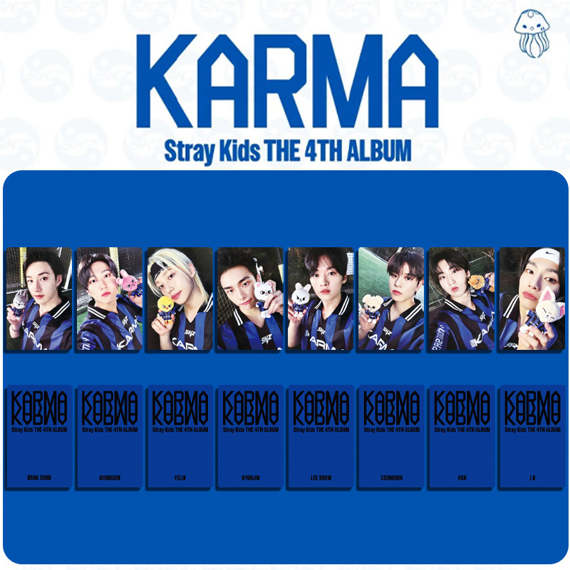 STRAYKIDS KARMA 双面小卡黄铉辰  李龙馥周边|undefined
