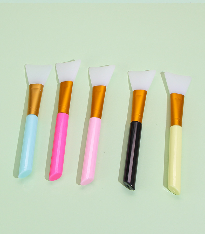 25g Weight Plastic Handgrip Makeup Brush Handle Type Mask Brushes Makeup Tools Types 1 Piece Quantity Alloy, Silica Gel Material Simple Style Style Simple Style Alloy Silica Gel Plastic Handgrip Mask Brushes 1 Piece 1