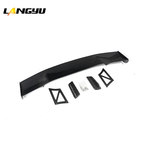 Langyu is suitable for Honda Type-R FD2 carbon fiber rear wing, modified JS style carbon fiber rear spoiler