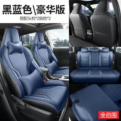 Modelə uyğun (Original) oturacaq örtükləri, car seat covers, breathable and - black-and-blue-full-package-luxury-edition-note-the-model-year
