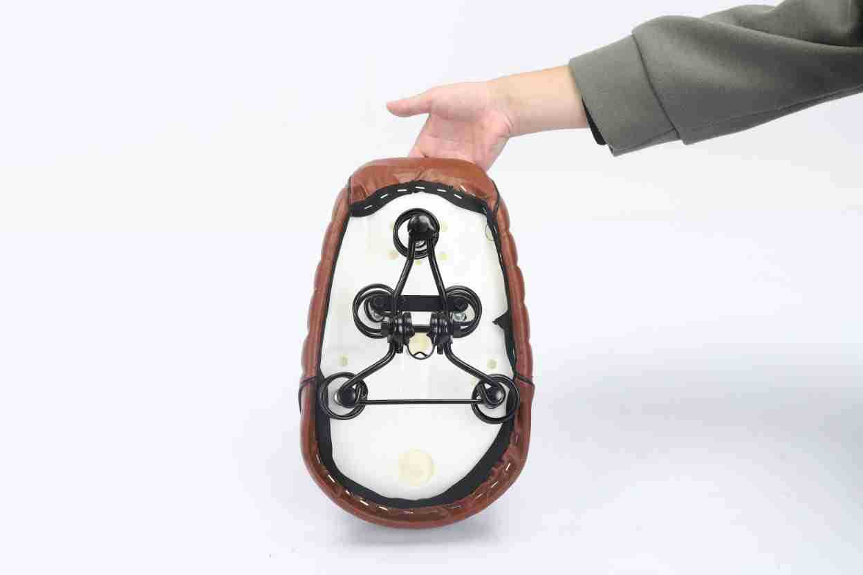 Shock-Absorbing Saddle Electric Bicycle Seat Cushion Breathable Electric Bike Seat for Long Rides, Beach, and Snow Bike Seat for Electric Bicycles