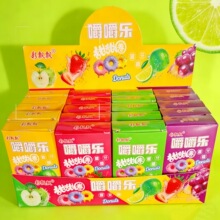 嚼嚼乐耐咀嚼的糖嚼嚼乐糖果ASMR软糖爆款正版口味正现货水果味