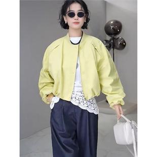 Short Baseball Jacket for Women 2025 Spring New Fashion Versatile Stylish Petite Casual Jacket Top Trendy