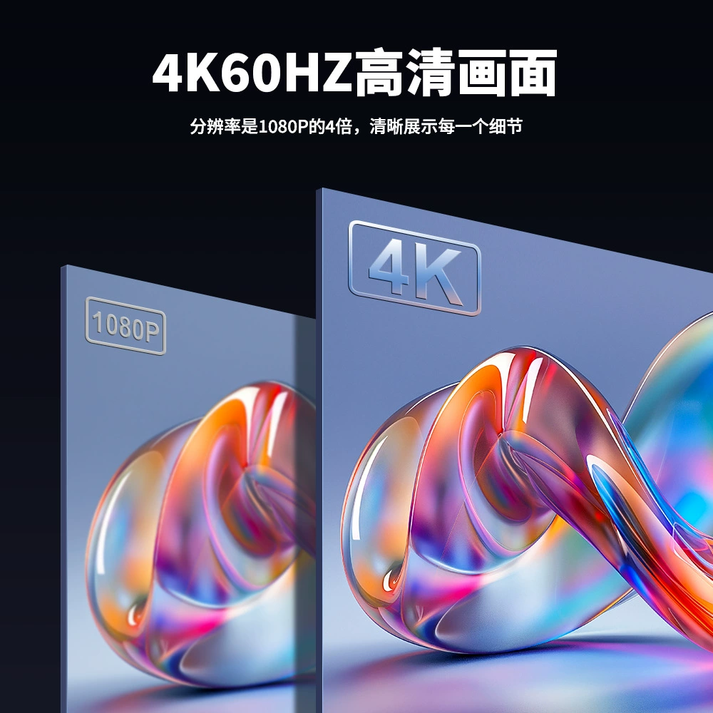 Двойное магнитное кольцо мини HDMI высококачественный кабель A к C тип живое видео кабель большой к малому компьютерное соединение кабель 4K60Hz