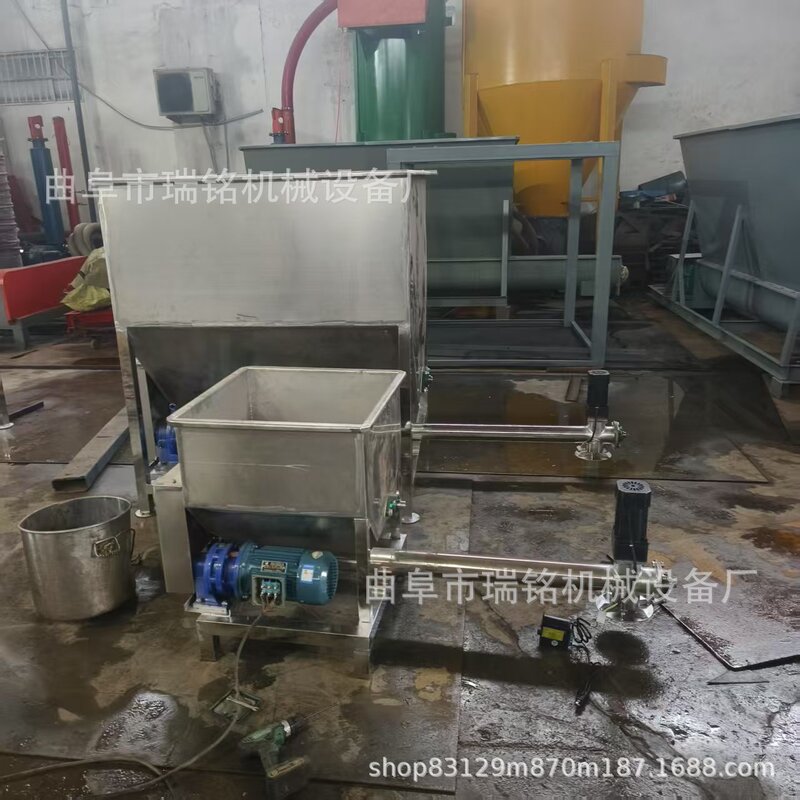 89mm Pipe Diameter Biomass Fuel Pellet Screw Feeder Tgff Soy Protein Small Screw Powder Feeder