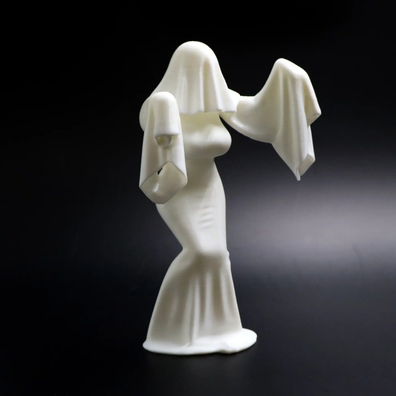 国境を越えた新製品ゴースト花嫁ハロウィンゴースト花嫁フィギュア彫刻モデル装飾品 3D プリント装飾品|undefined