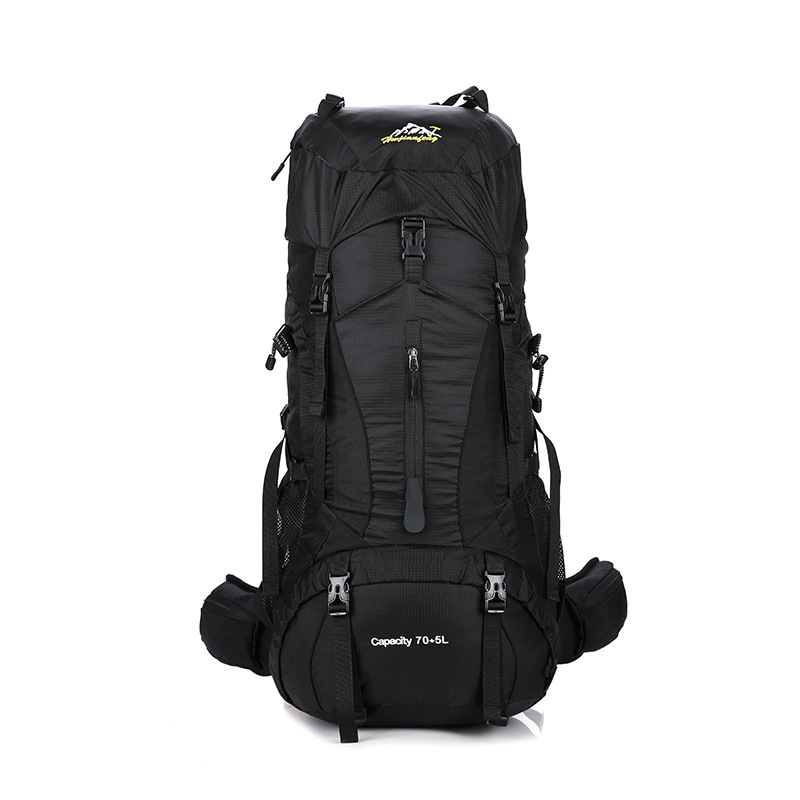 Mochila de Senderismo y Montañismo de Nylon Expansible para Deportes al Aire Libre