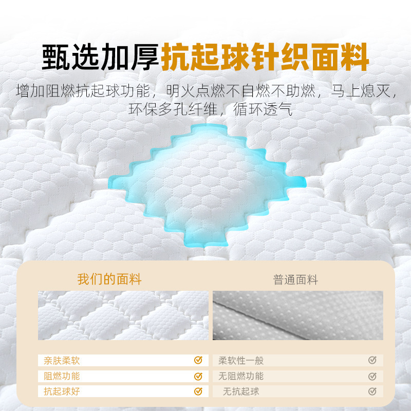メーカー直販5cm空気綿クッション取り外し可能マットレス家庭用独立スプリングdiyコンビネーションマットレス席夢思|undefined